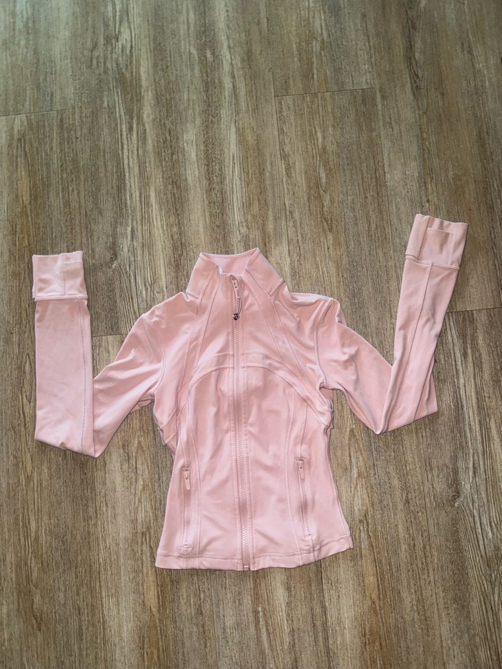 lululemon athletica pink haze define jacket